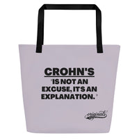 ILLTOCHILL Crohn's Tote Bag