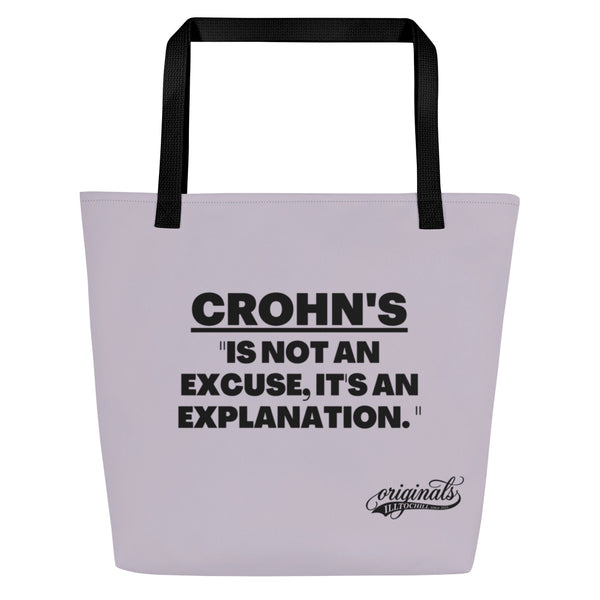 ILLTOCHILL Crohn's Tote Bag