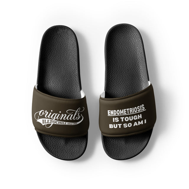Endometriosis Women's Slides — Endo Pride Footwear for the Community | ILLTOCHILL