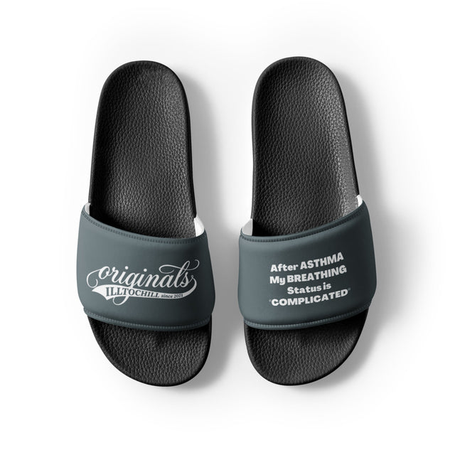 Asthma Women's Slides — Asthmatic Pride Footwear for Real Life | ILLTOCHILL
