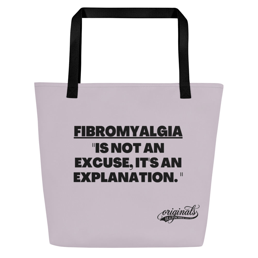ILLTOCHILL Fibromyalgia Tote Bag