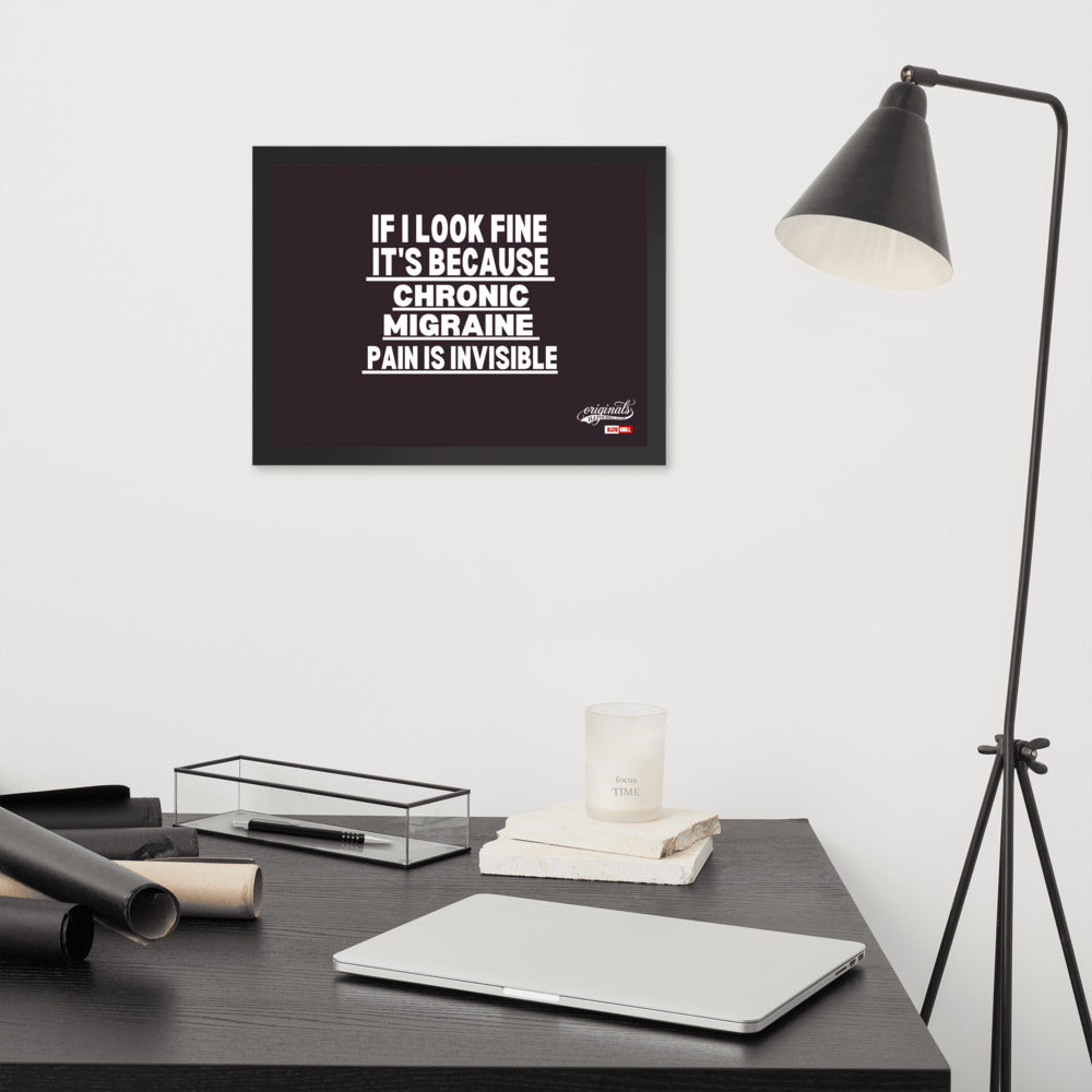 ILLTOCHILL Migraine Poster