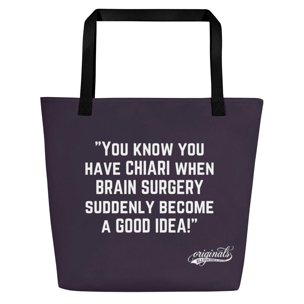 ILLTOCHILL Chiari Tote Bag