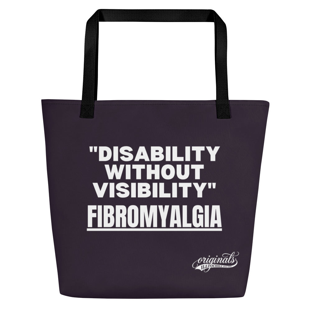 ILLTOCHILL Fibromyalgia Tote Bag