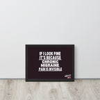 ILLTOCHILL Migraine Poster