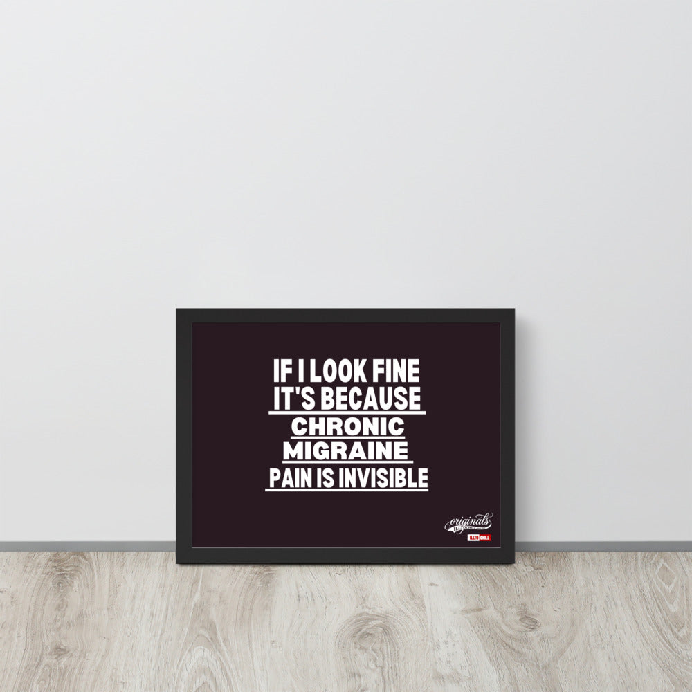 ILLTOCHILL Migraine Poster