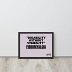 ILLTOCHILL Fibromyalgia Poster