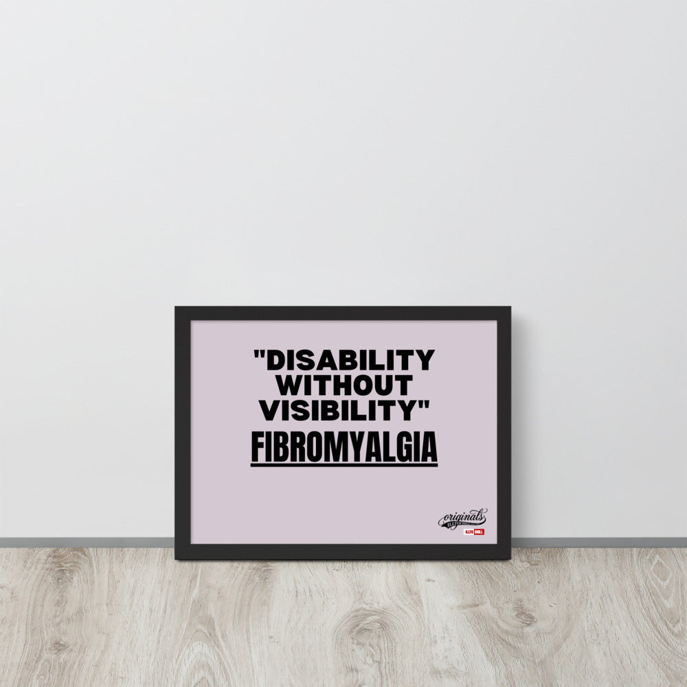 ILLTOCHILL Fibromyalgia Poster