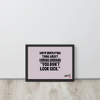 ILLTOCHILL Migraine Poster
