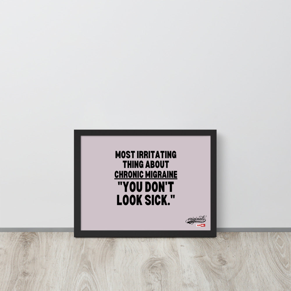 ILLTOCHILL Migraine Poster