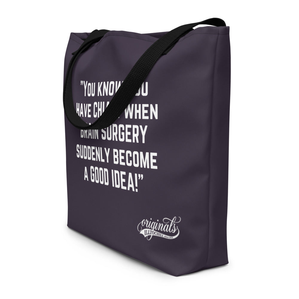 ILLTOCHILL Chiari Tote Bag