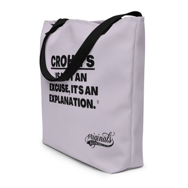 ILLTOCHILL Crohn's Tote Bag