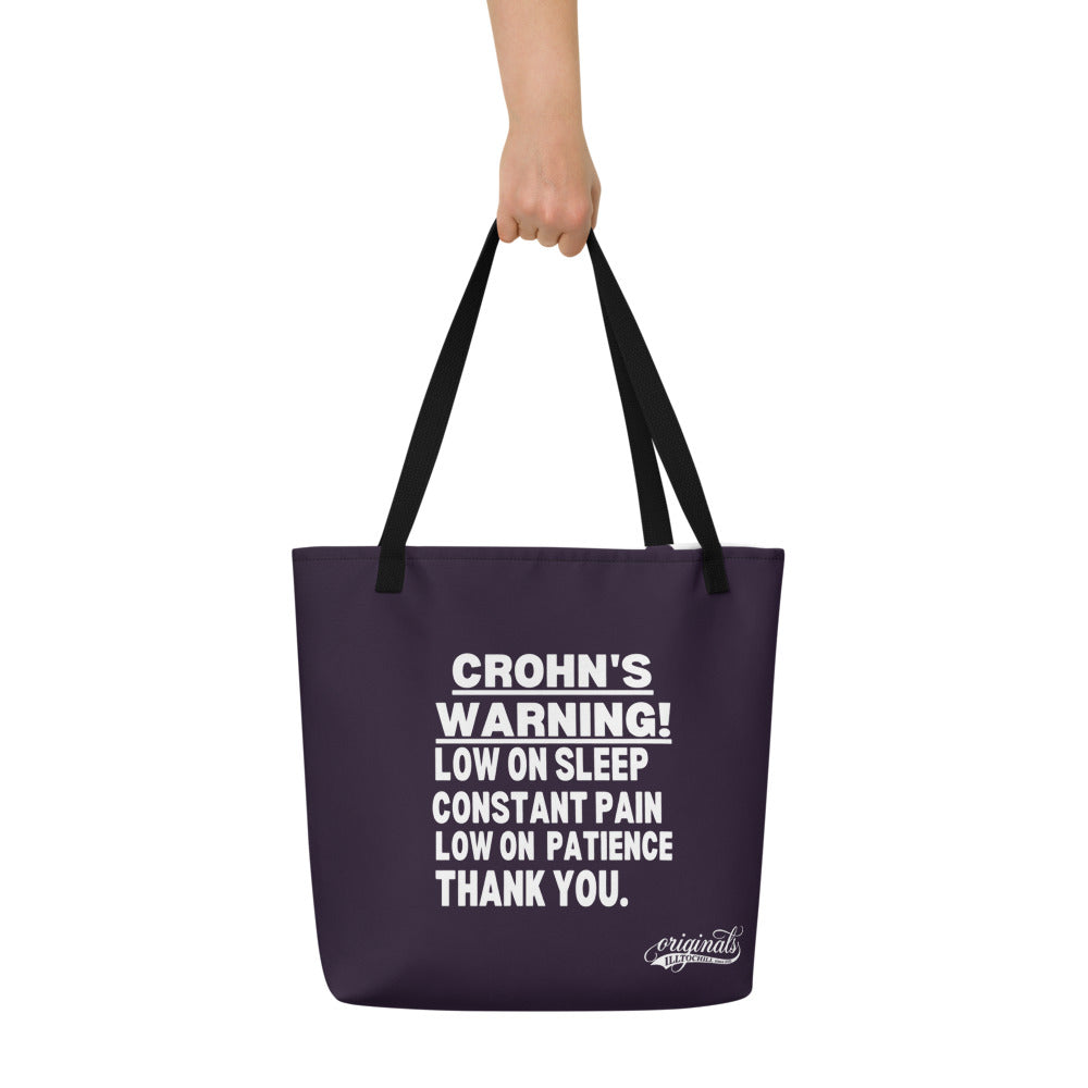 ILLTOCHILL Crohn's Tote Bag