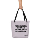 ILLTOCHILL Fibromyalgia Tote Bag