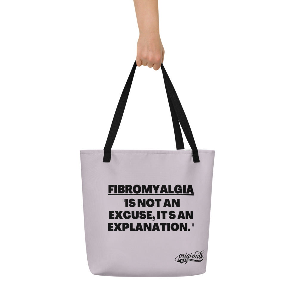 ILLTOCHILL Fibromyalgia Tote Bag