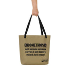 ILLTOCHILL Endometriosis Tote Bag