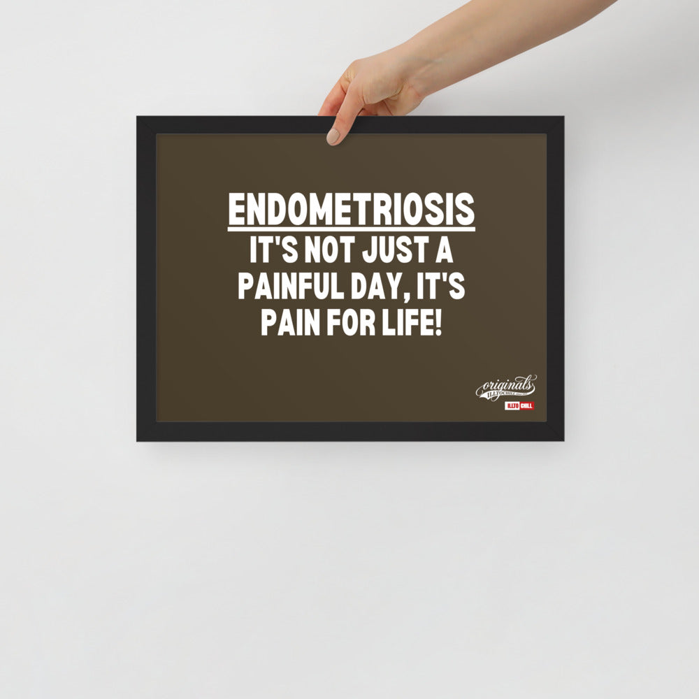 ILLTOCHILL Endometriosis Poster