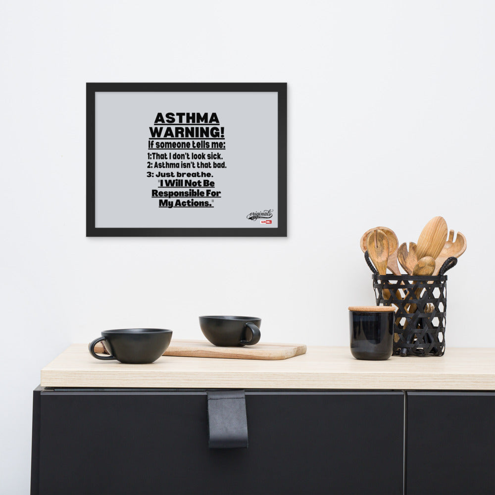 ILLTOCHILL Asthma Poster