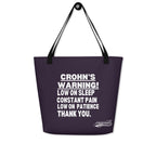 ILLTOCHILL Crohn's Tote Bag