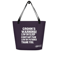ILLTOCHILL Crohn's Tote Bag