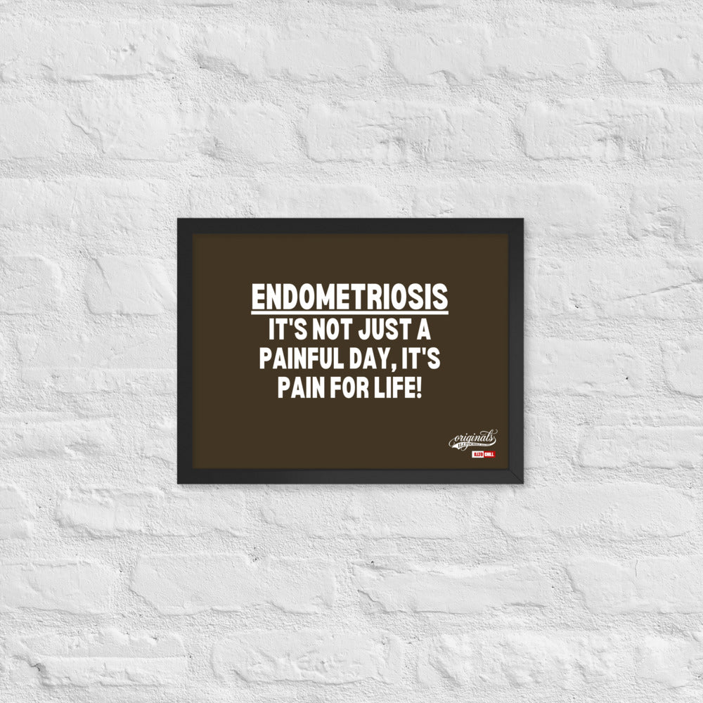 ILLTOCHILL Endometriosis Poster