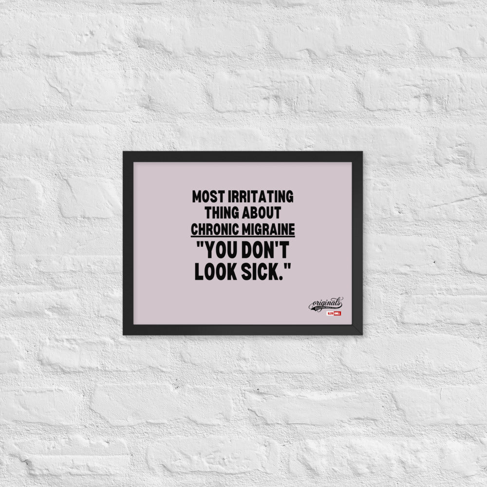 ILLTOCHILL Migraine Poster