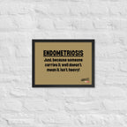ILLTOCHILL Endometriosis Poster