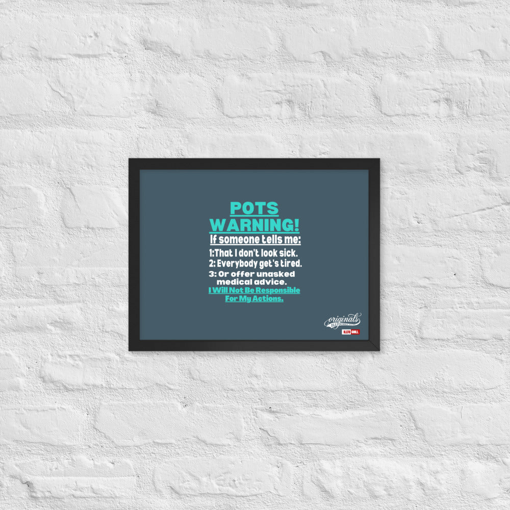 ILLTOCHILL POTS Poster