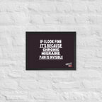 ILLTOCHILL Migraine Poster
