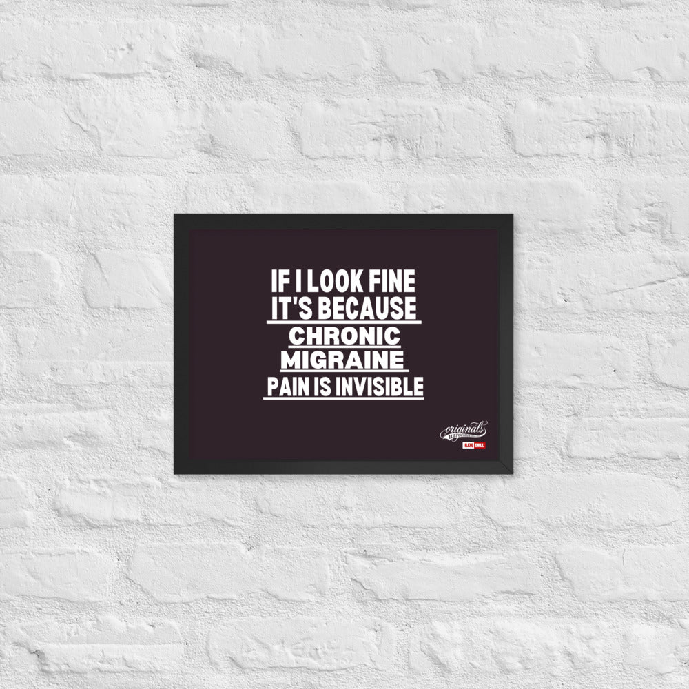 ILLTOCHILL Migraine Poster