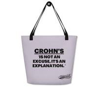 ILLTOCHILL Crohn's Tote Bag