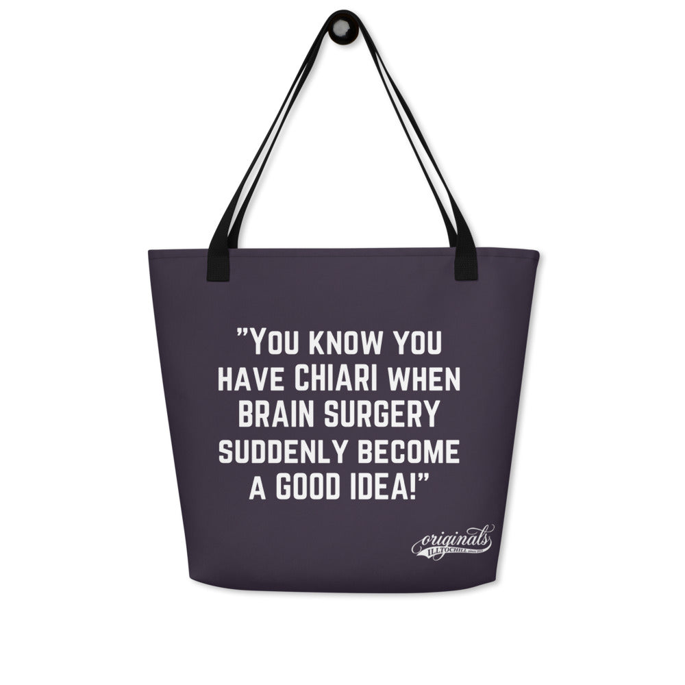 ILLTOCHILL Chiari Tote Bag