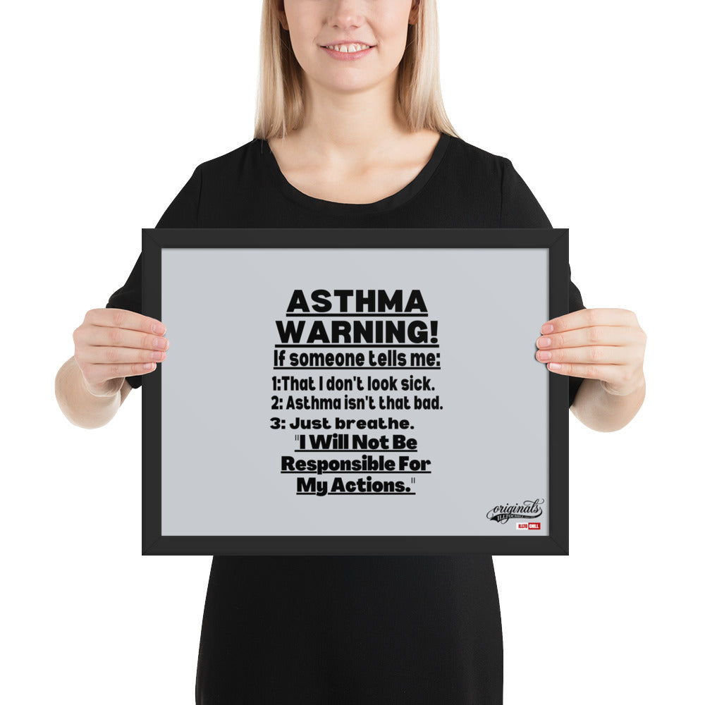 ILLTOCHILL Asthma Poster