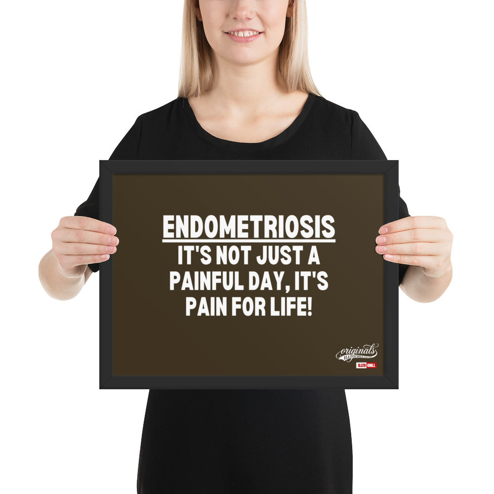 ILLTOCHILL Endometriosis Poster
