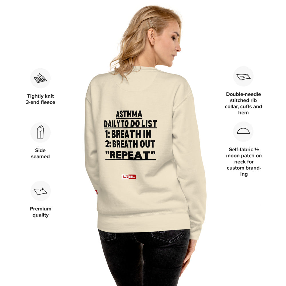 ILLTOCHILL Asthma Sweatshirt