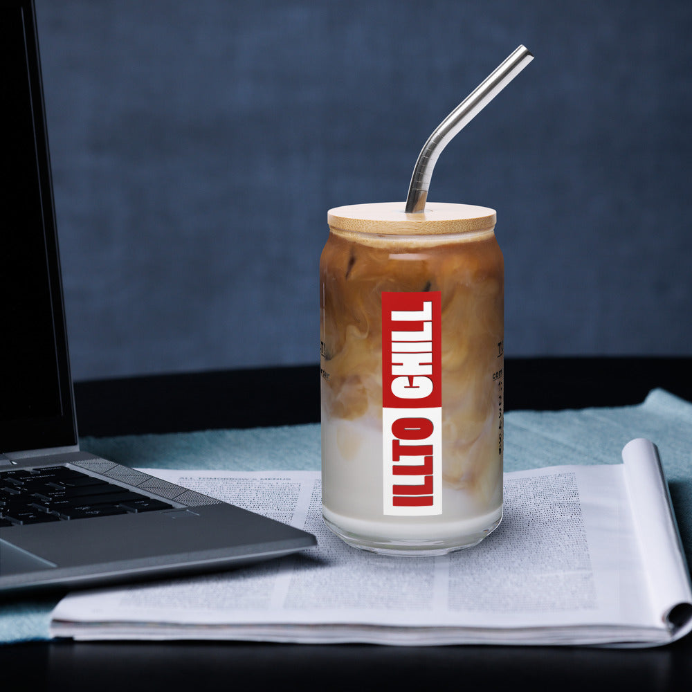 ILLTOCHILL Obsessive compulsive disorder awareness OCD To-Do List sarcastic gift Can-Shaped Glass.