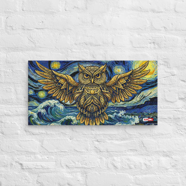 Sleep Is a Myth Insomnia Canvas – ILLTOCHILL wall art