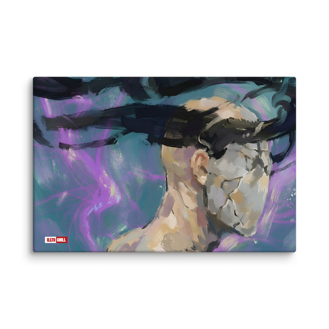 Healing Isn’t Linear C-PTSD Canvas – ILLTOCHILL Safe Space Decor