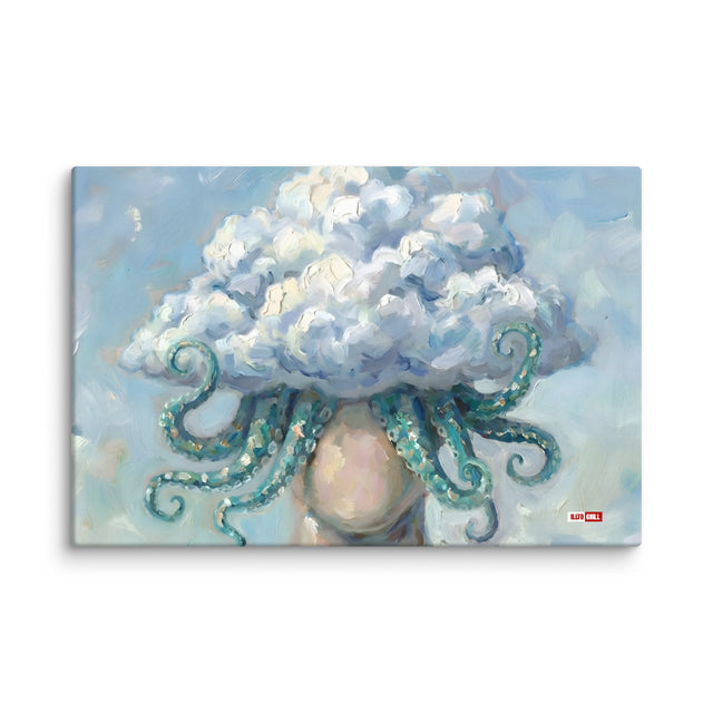 OCD Thought Loop Canvas Wall Art – ILLTOCHILL Decor