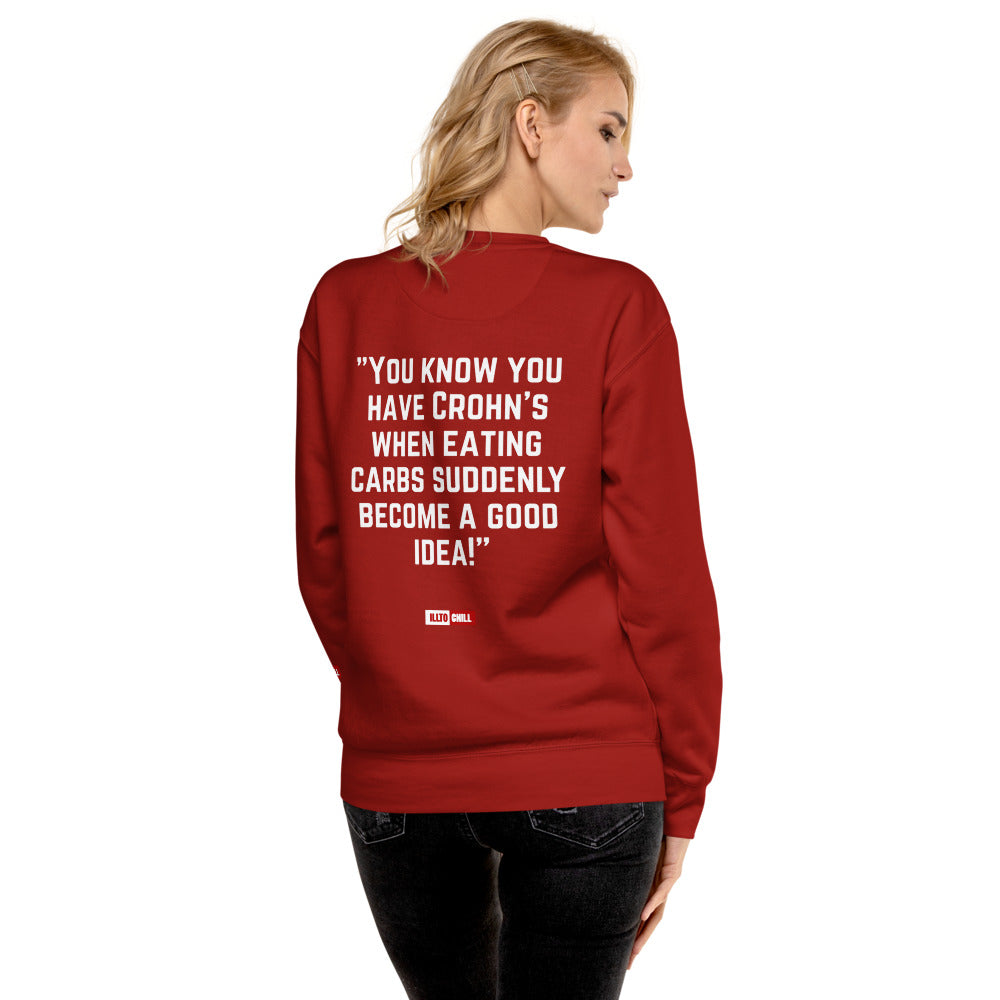 ILLTOCHILL Crohn's Sweatshirt