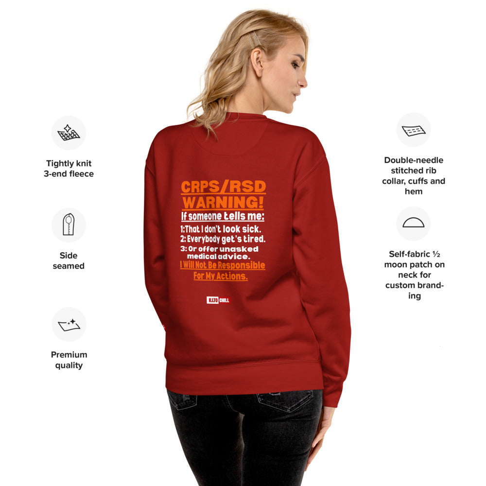 ILLTOCHILL CRPS Sweatshirt