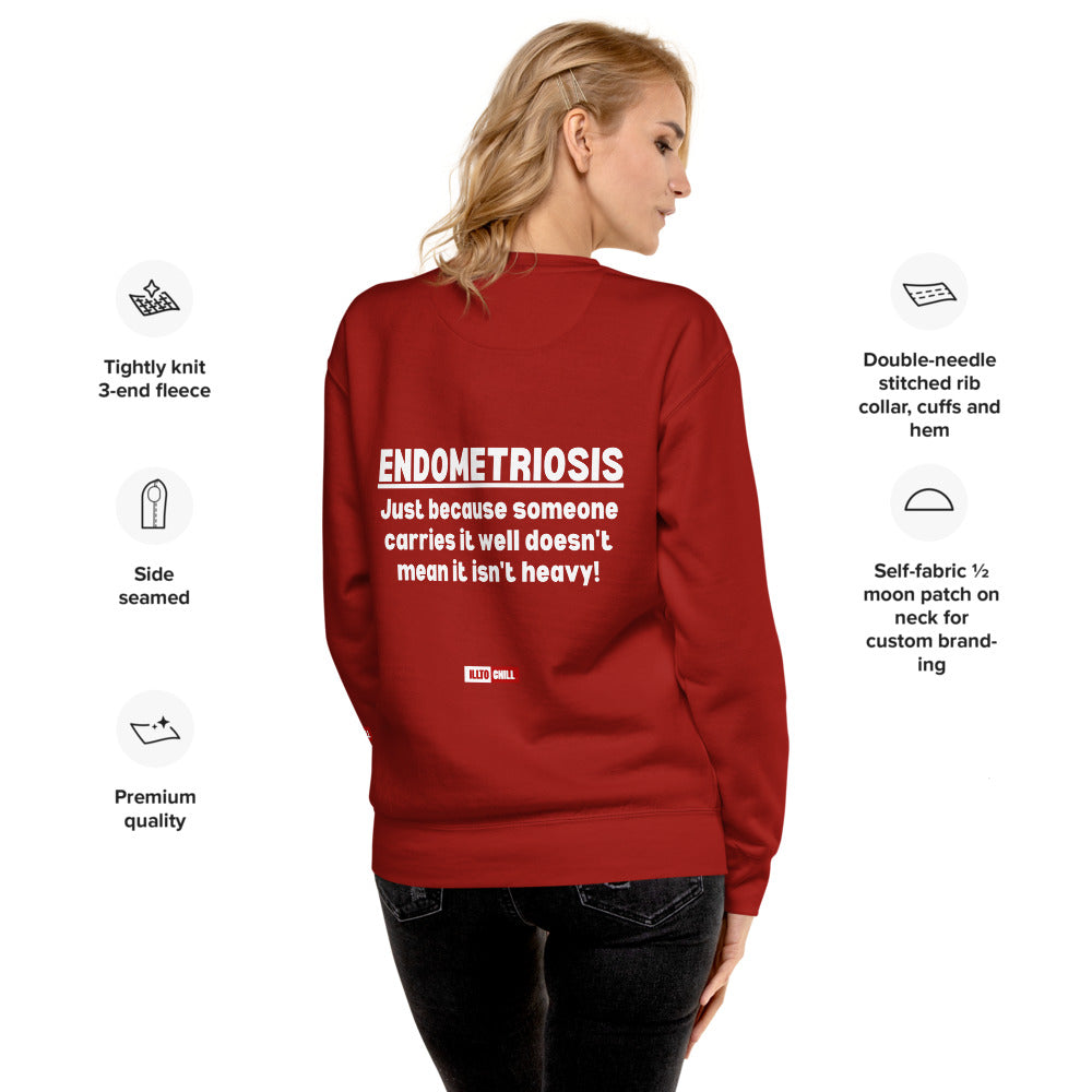 ILLTOCHILL Endometriosis Sweatshirt