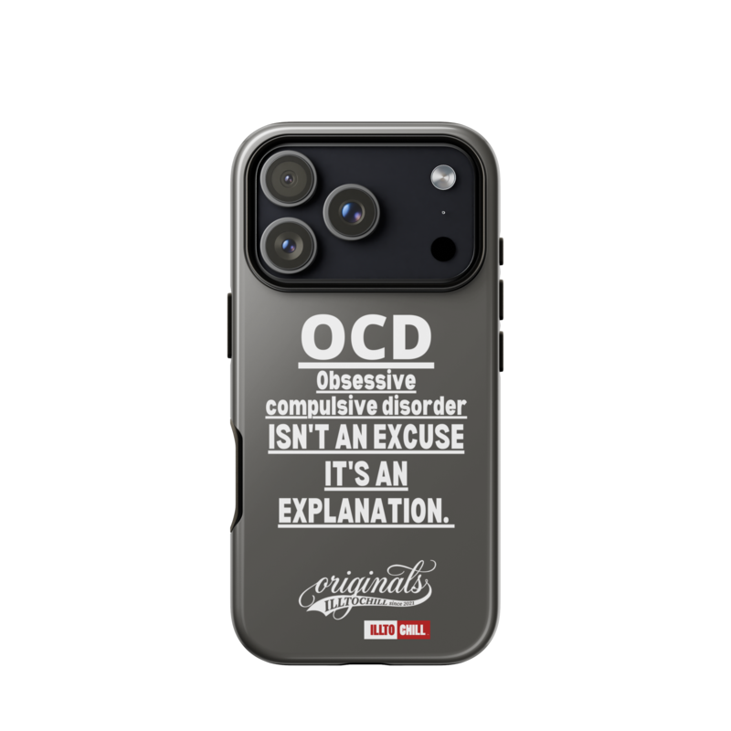 OCD Not Quiet About It: Tough Case For iPhone for Every Intrusive Thinker | ILLTOCHILL