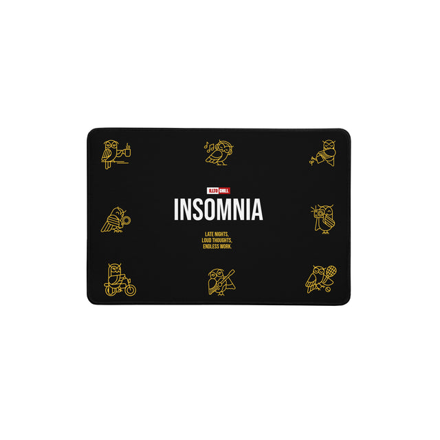 Midnight Mind Desk Mat – Insomnia by ILLTOCHILL setup