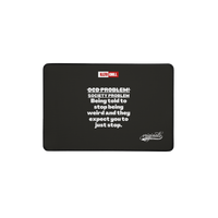 OCD at the Desk: Neurodivergent Pride Desk Mat for Every Intrusive Thinker | ILLTOCHILL