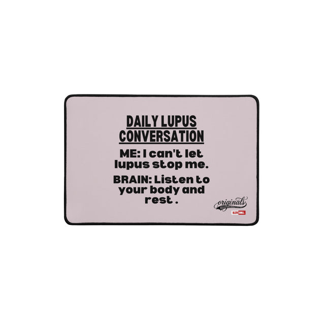 Lupus Community Desk Mat — Own Your Space, Own Your Story | ILLTOCHILL