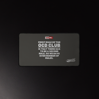 OCD, Fully Present: Desk Mat for Every Intrusive Thinker in the Community | ILLTOCHILL