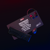 OCD at the Desk: Neurodivergent Pride Desk Mat for Every Intrusive Thinker | ILLTOCHILL
