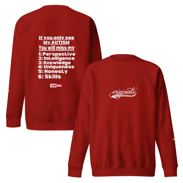 Autistic Acceptance Sweatshirt — Hyperfocus Runs Deep | ILLTOCHILL