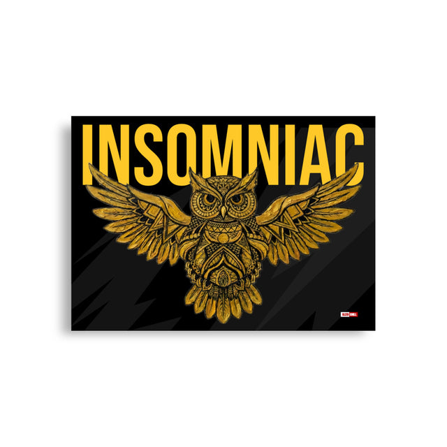 3AM Thoughts Poster – Insomnia by ILLTOCHILL decor mood